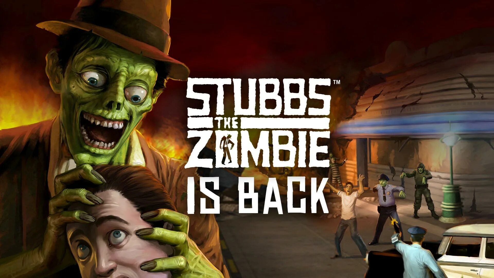 Зомби проходить уровень. Stubbs the Zombie in Rebel without a Pulse Стаббс.