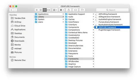Framework library