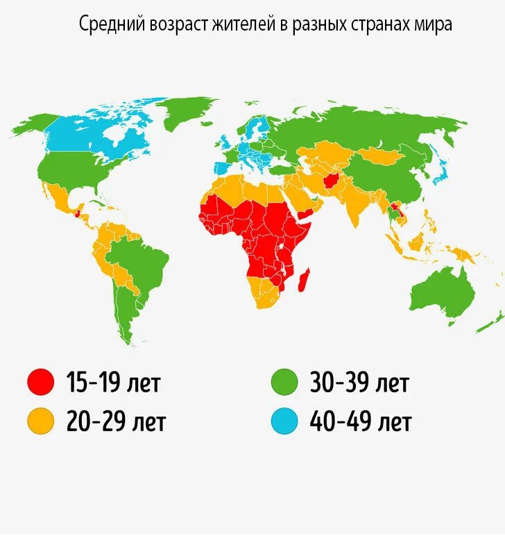 Самая юная страна. Средний Возраст по странам на карте. Средний Возраст жителей стран.