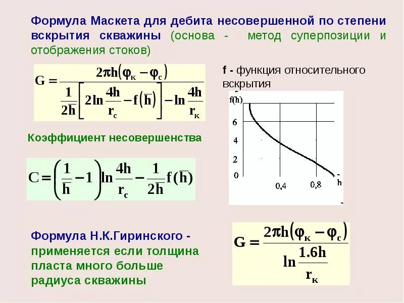Формула расчета дебита скважины. Формула дюпюи со скин фактором. Формула дюпюи дебит скважины со скин фактором. Определение дебита скважины формула. Формула дебита.
