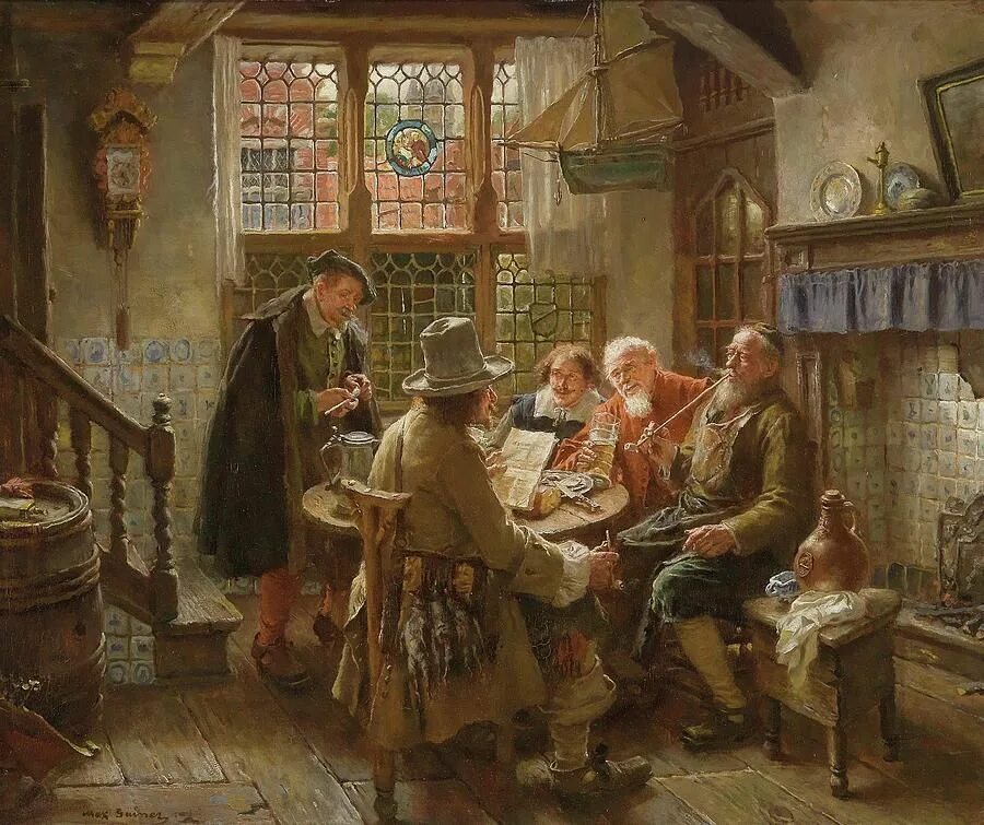 Художник астрахов василий егорович-1887). Трактир 18. Трактир англия 19 век. 1897. Таверна англия 19 век.