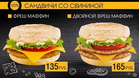Двойной маффин фреш