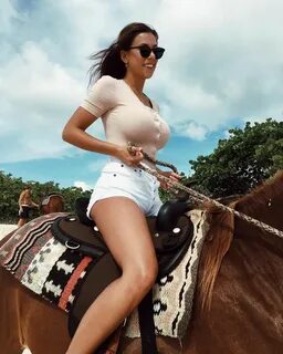 A Bikini A Day, Woman Riding Horse, Natasha Oakley, New Year 2017, Australi...