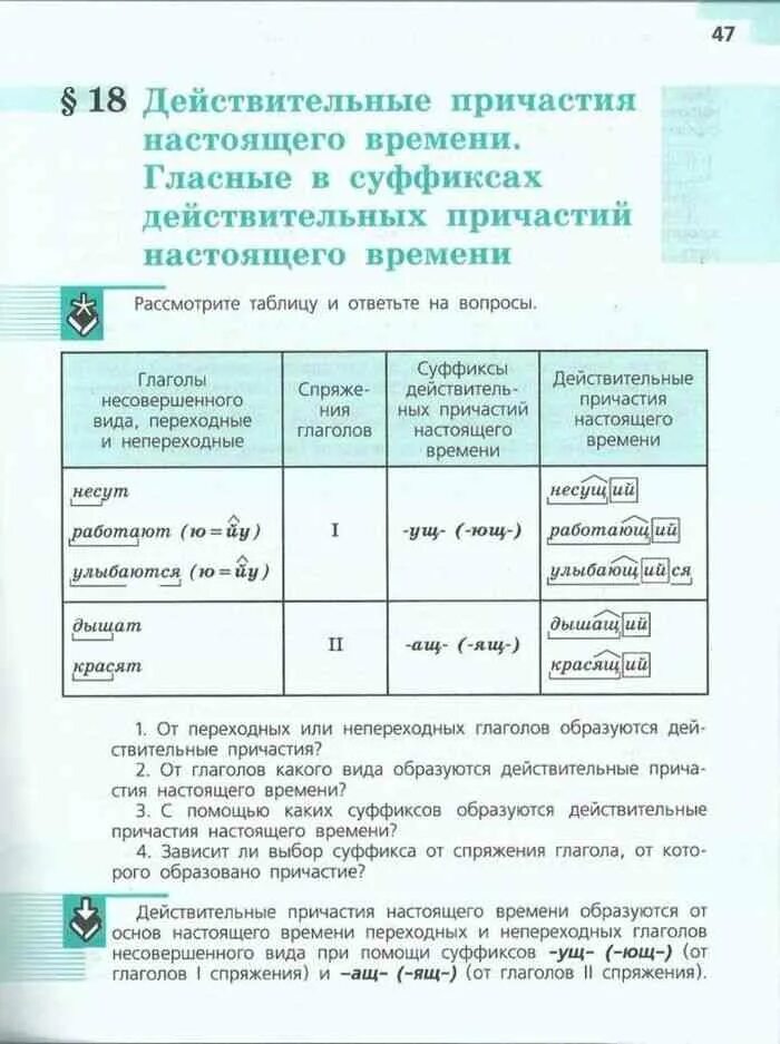 Русский язык 7 класс ладыженская 45. Причастие 7 класс русский язык ладыженская. Русский язык 7 класс учебник Причастие. Русский язык 7 класс ладыженская учебник Причастие. Русский язык 7 класс ладыженская учебник правила Причастие.