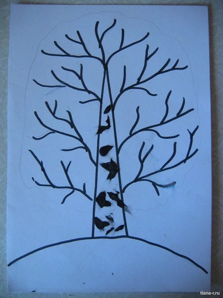 Рисование деревьев в подготовительной группе. Рисование развесистое дерево в средней группе Комарова. Рисование дерева в средней группе. Аппликация дерево. Развесистое дерево рисование.