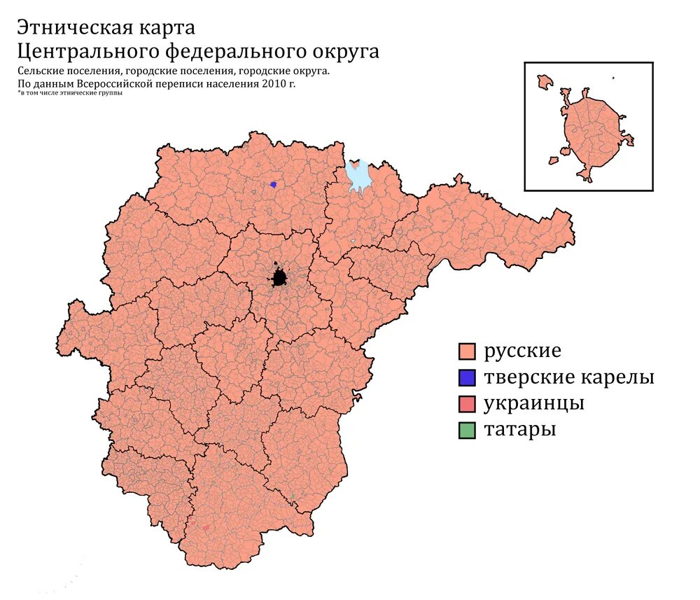 Этническая карта ЦФО по городским и сельским поселениям. Карта ЦФО. Этническая карта ЦФО. Центральный федеральный округ на карте. Погода в цфо