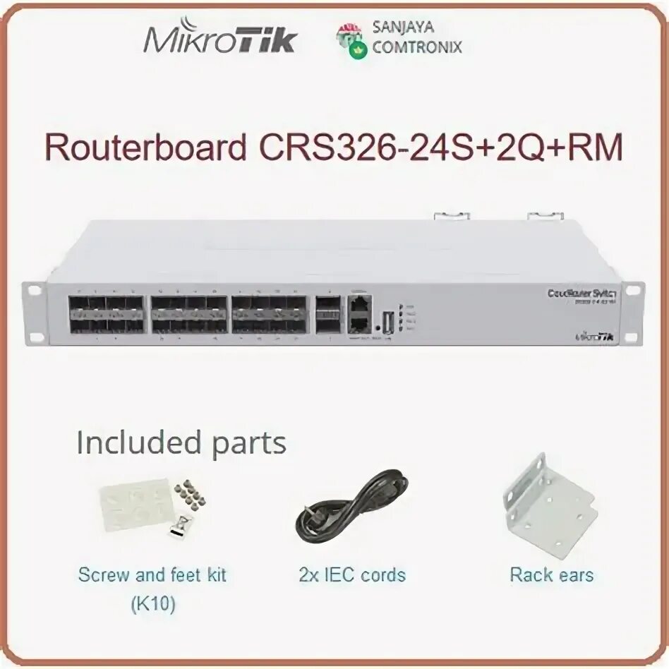 Настройка mikrotik crs326 24g 2s. Настройка mikrotik crs326 24g 2s