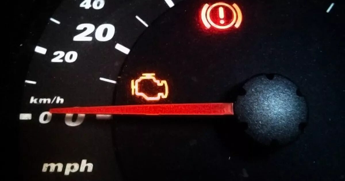 Горит индикатор неисправность двигателя. Индикатор check engine загорелся.
