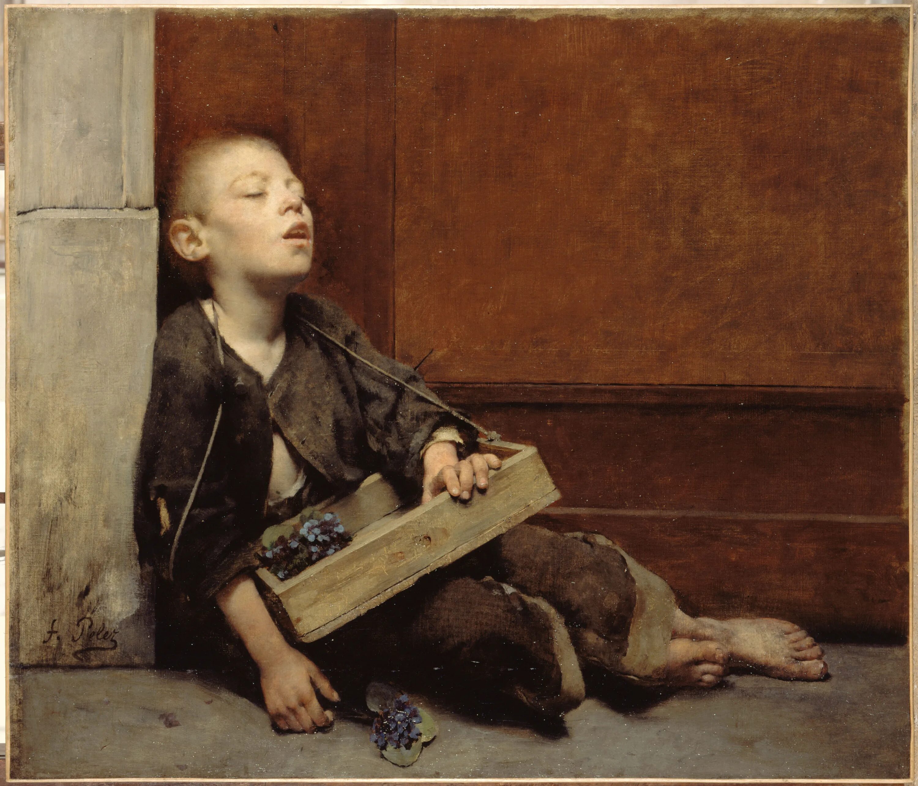 Нищая сиротка удивила великого. Fernand Pelez. Фернан Пелес картины. Фернан Пелес (1843 - 1913) портрет. Фернан Перес художник.