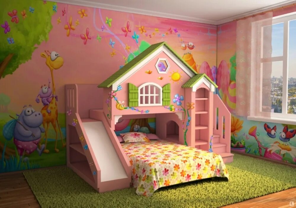 Детские кровать можно. Кровать домик для девочки. Детская спальня для девочки. Комната для девочки 6 лет. Комната для девочки 5 лет.
