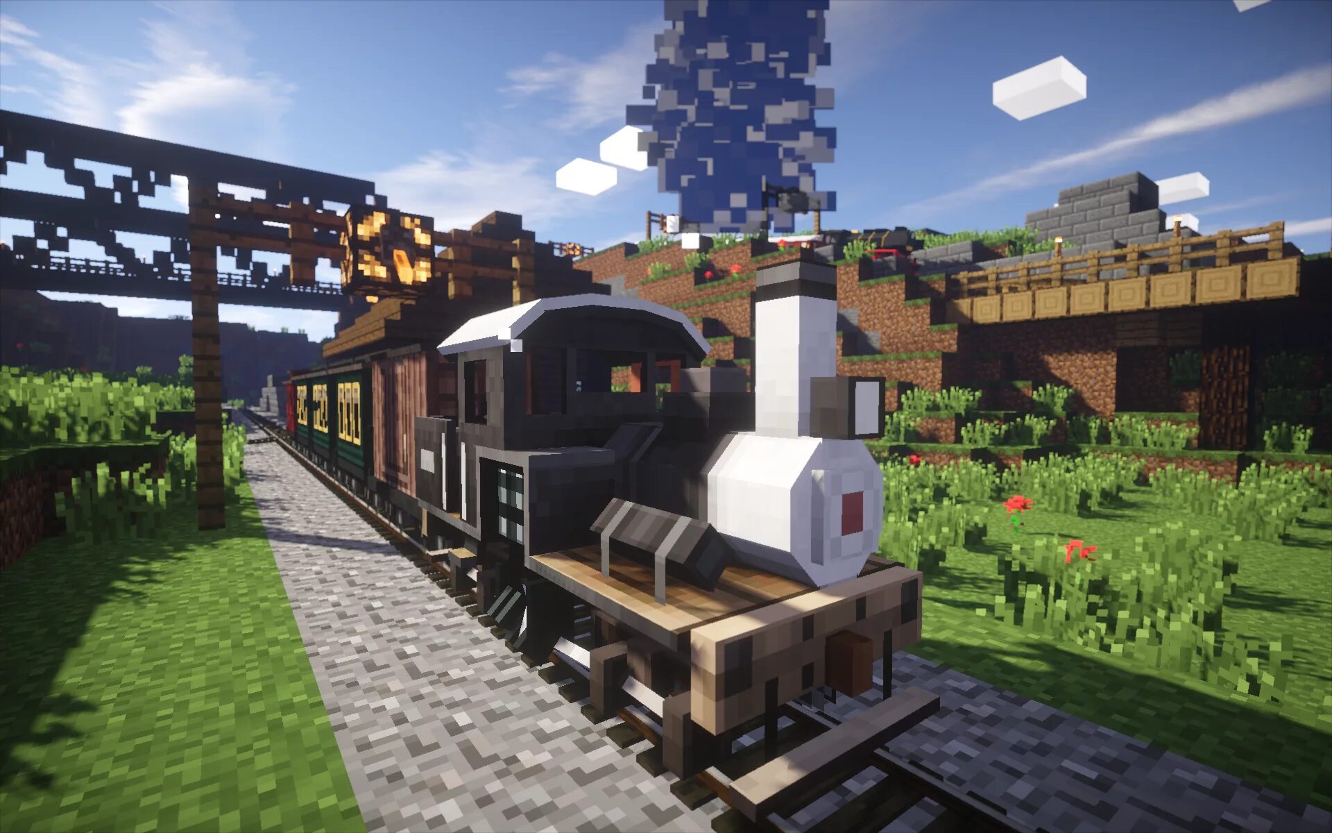 Traincraft 1.12.2 поезда. Traincraft 1.7.10. Майнкрафт поезд мод Traincraft. Мод Traincraft 1.12.2.