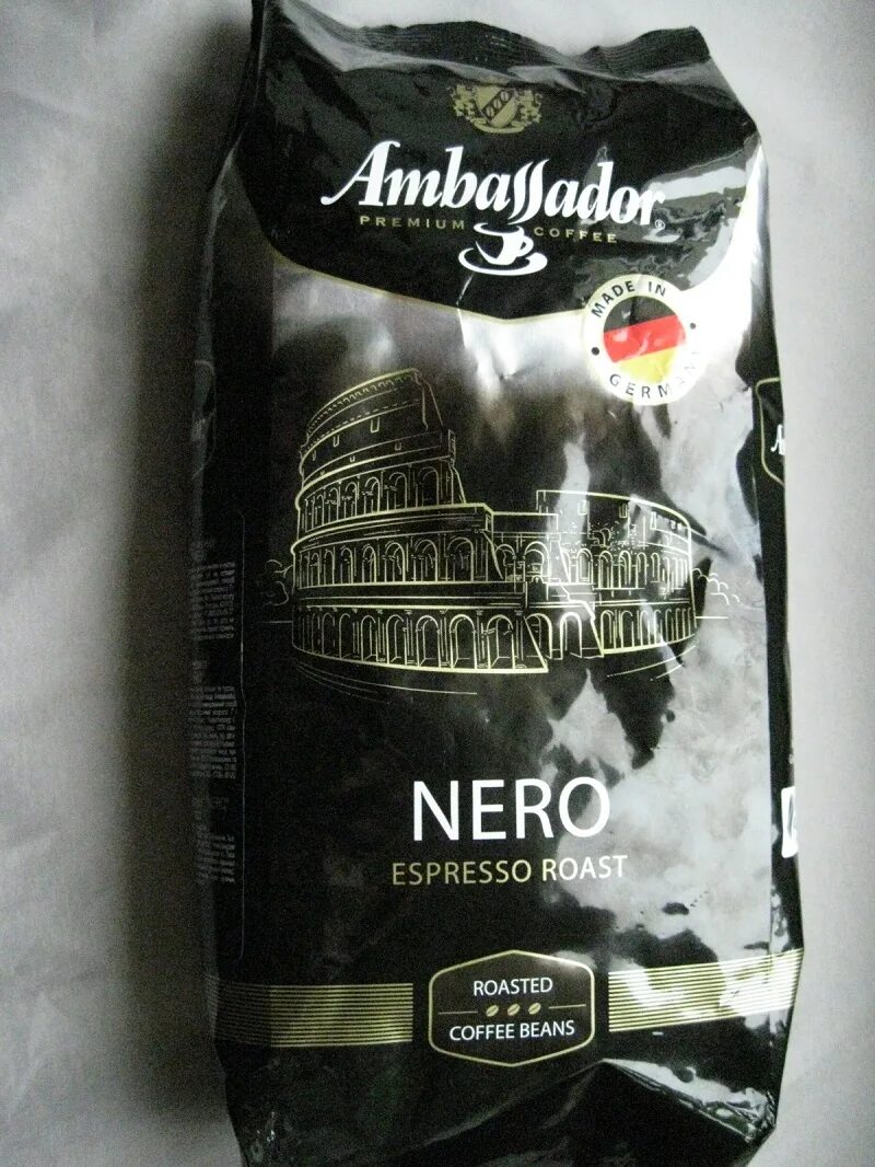 Кофе ambassador nero. Ambassador Espresso Roast в зернах 1кг. Кофе в зернах Амбассадор Неро 1 кг. Кофе в зернах Ambassador Nero, 1000г. Ambassador Nero Espresso Roast, 1 кг.