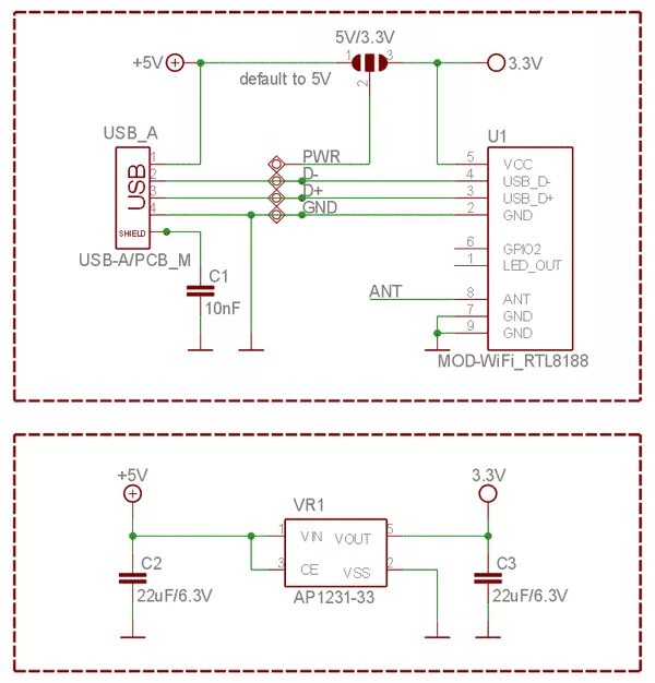 MOD-WIFI-RTL8188 (OLIMEX Ltd.) купить по доступной цене с доставкой в Терраэлект