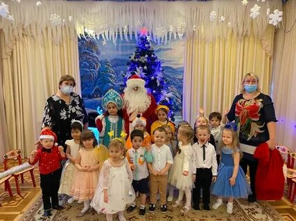 В детском саду прошли утренники