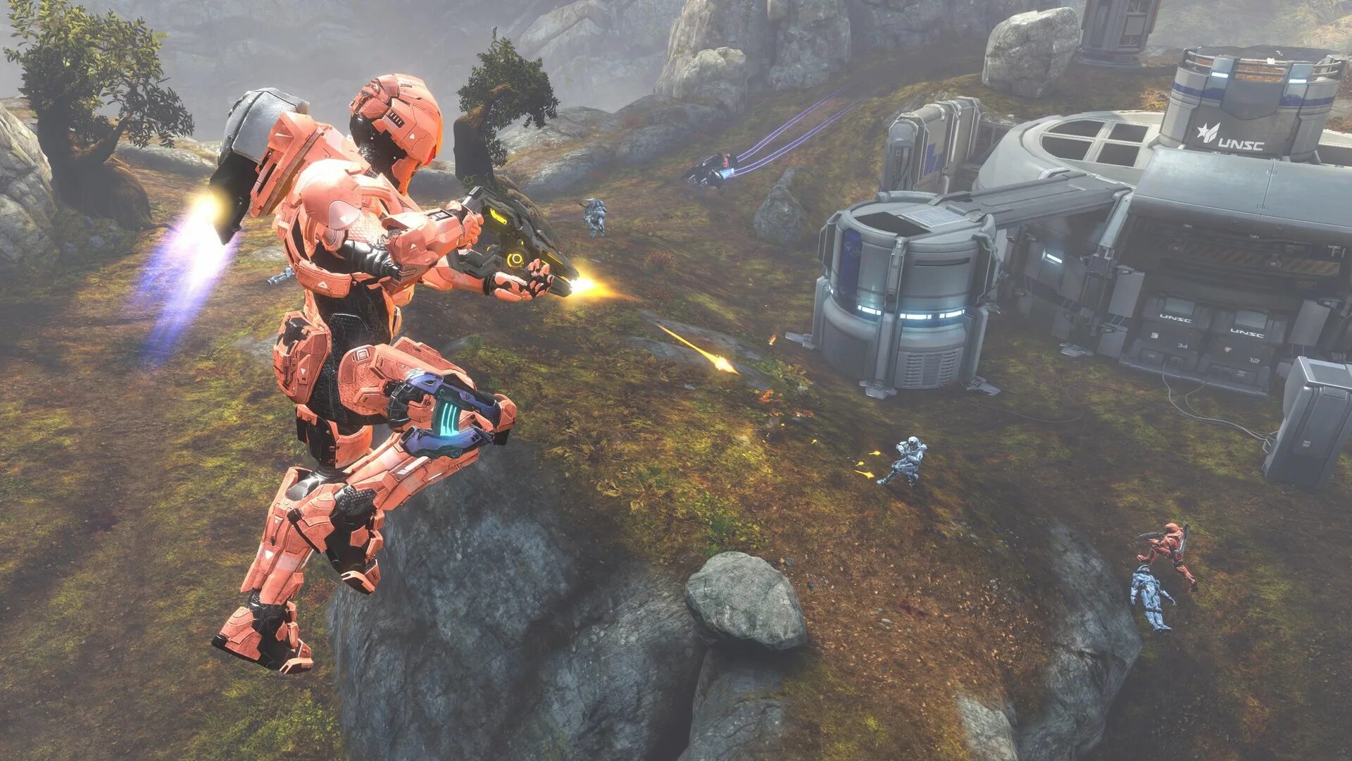 Halo: Spartan Assault Скриншоты. Хало 4 не запускается на ПК. На идеальной стороне Halo 11 precoil.