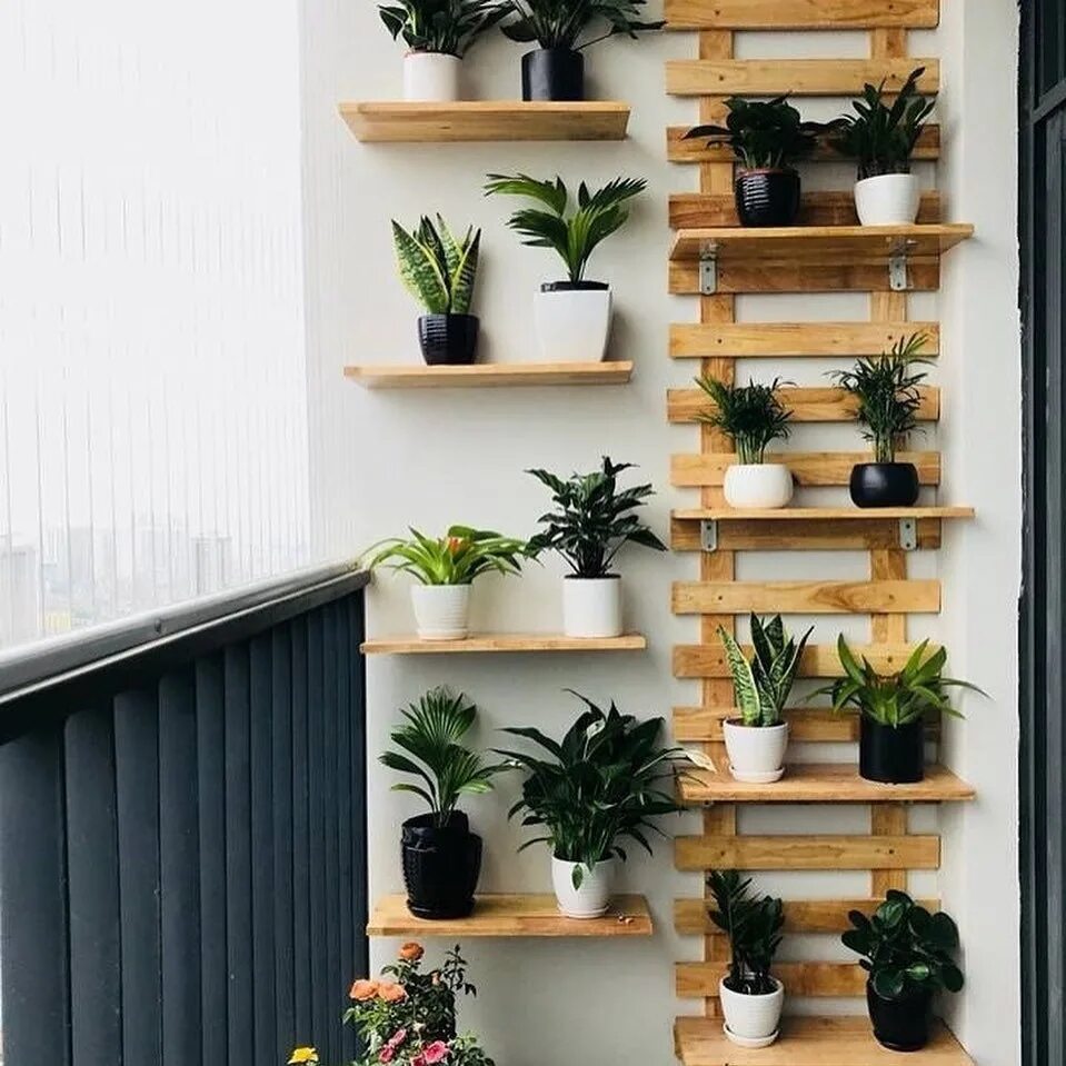Small balcony ideas Украшения для балкона, Украшение небольших помещений, Неболь