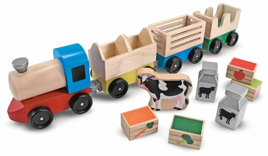Melissa игрушки. Melissa doug игрушки. melissa &amp; doug товарный поезд. деревянные игрушки melissa doug. фермерский поезд.