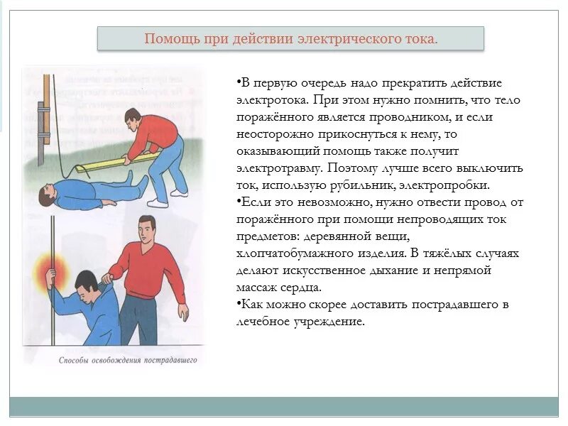 Порядок оказания при поражении электрическим током. Оказание первой помощи при поражения поражении электрическим током. Оказание 1 помощи пострадавшему от действия электрического тока. Оказание помощи при ожогах. Первая помощь при поражении электрическим током.