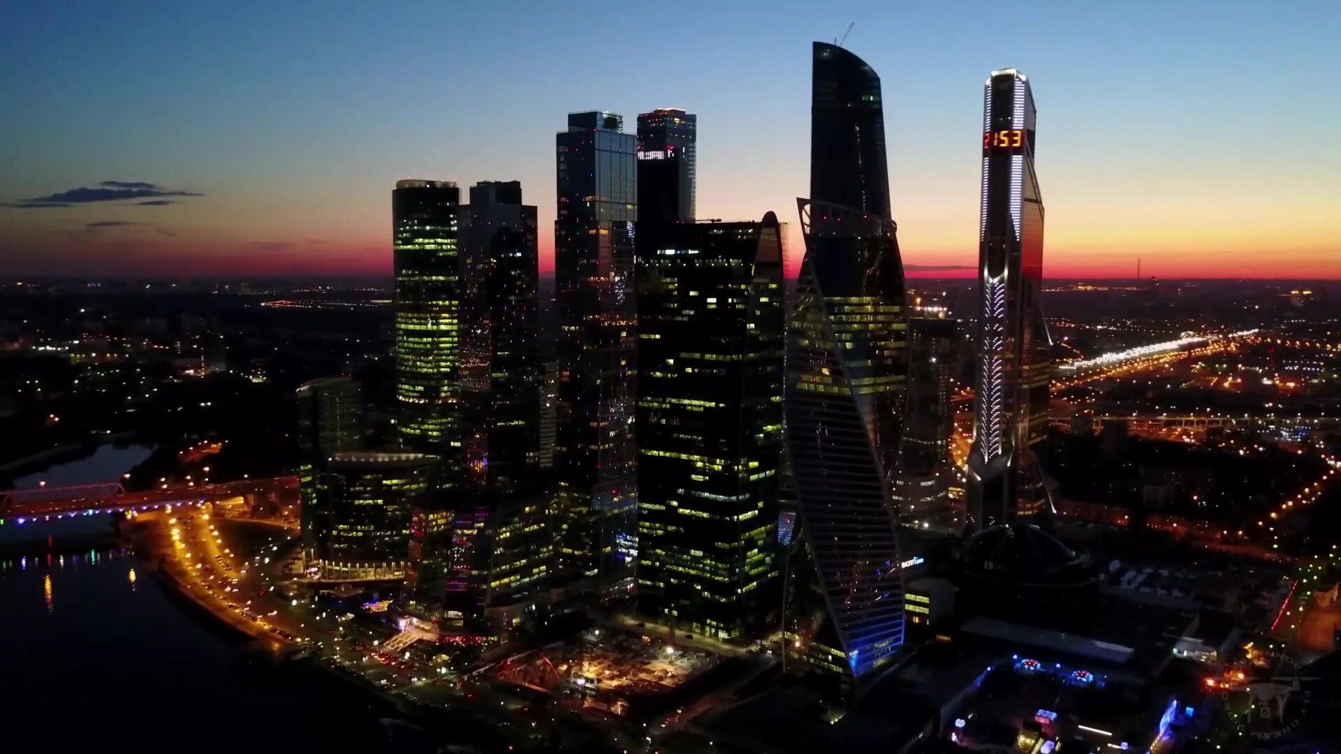 Топовые города. Москва Сити. Москва Сити с дрона.