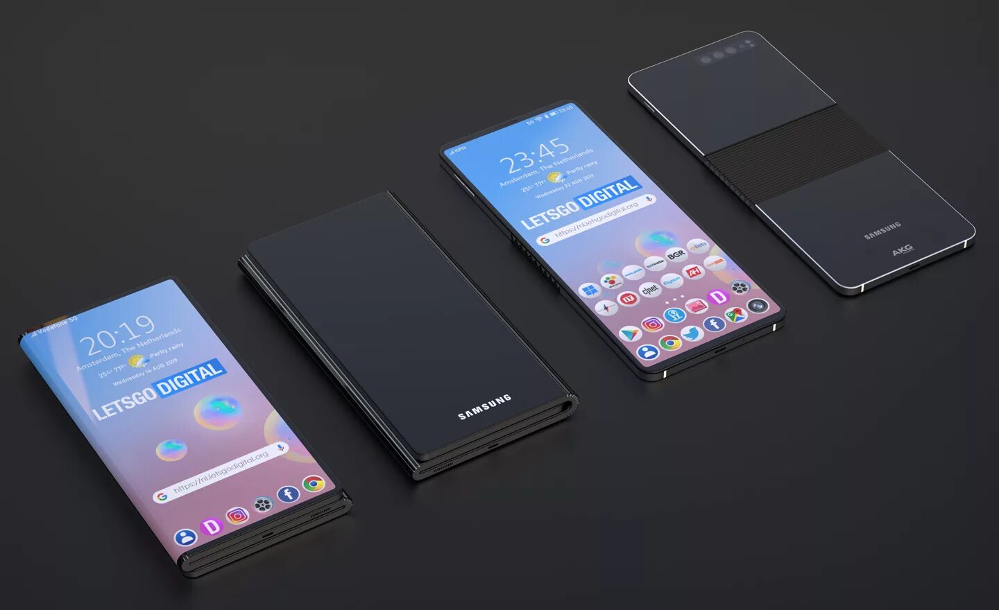 Телефоны 2023. Samsung Foldable Phone. Складной самсунг 2019. Раскладной самсунг с двумя экранами 2019. Samsung Fold новый телефоны 2021.