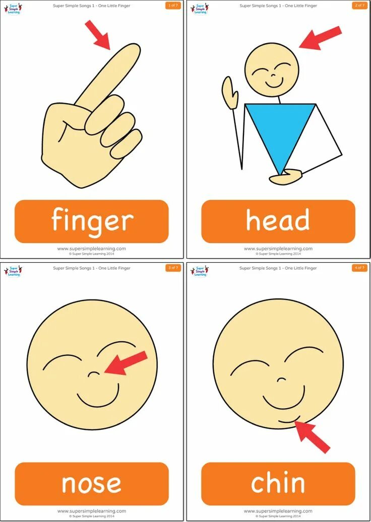 Simple flashcards. Super simple learning. one little finger. one little finger worksheets. one little finger super simple songs.