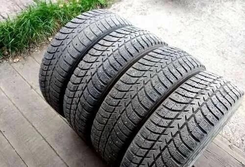 Шины б у бриджстоун. Bridgestone 245/45 r17 зима шипы б/у.