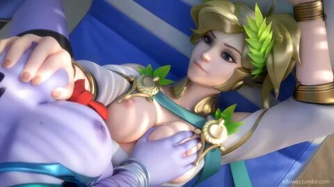 - NSFW, Overwatch, Mercy, Widowmaker, Rule 34, Longpost.