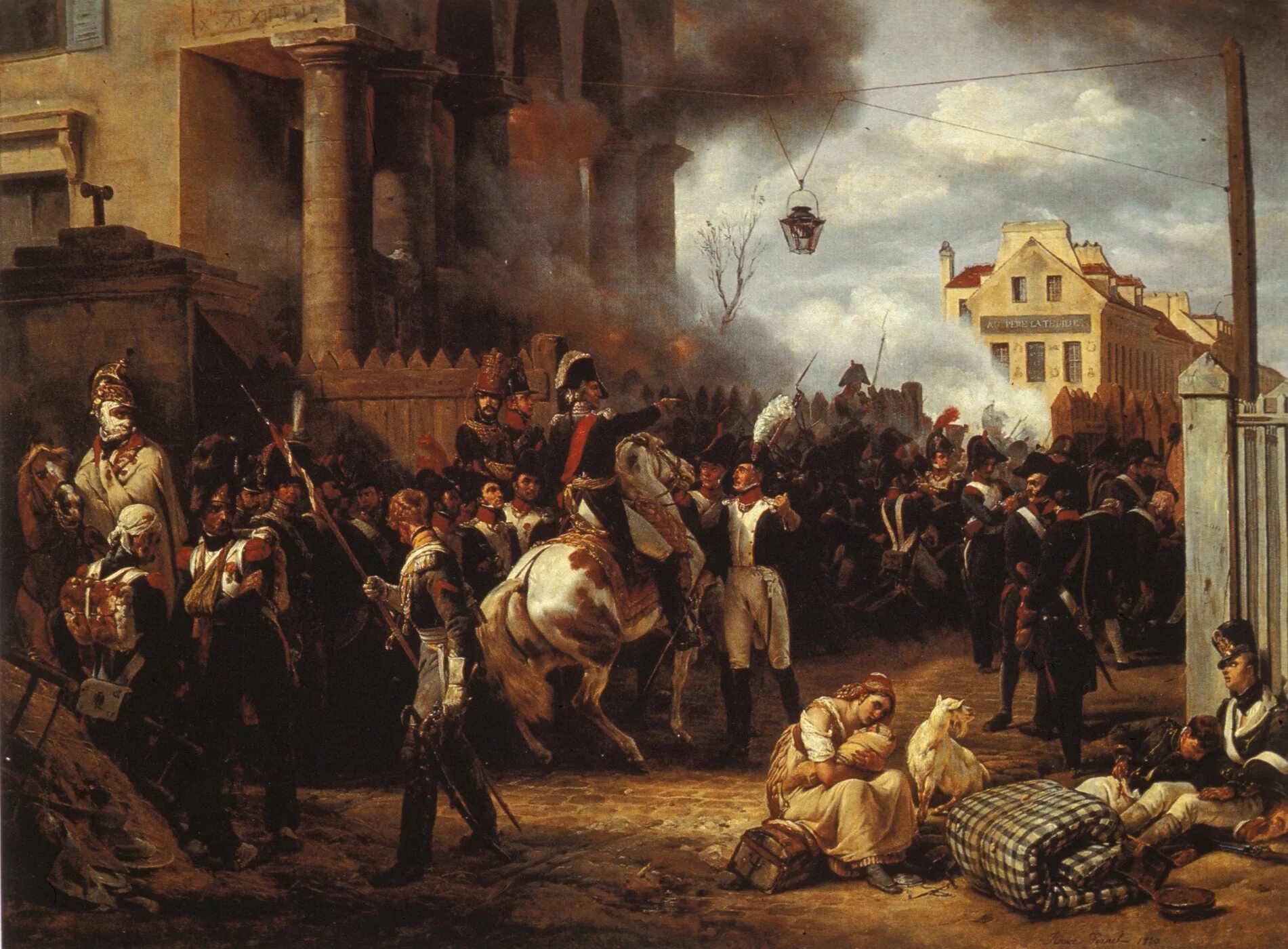 Франция начала войну с россией. Застава Клиши, оборона Парижа 1814 Орас Верне. Орас Верне Наполеон. Орас Верне художник. Орас Верне застава Клиши.