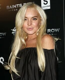 Blonde lindsay lohan