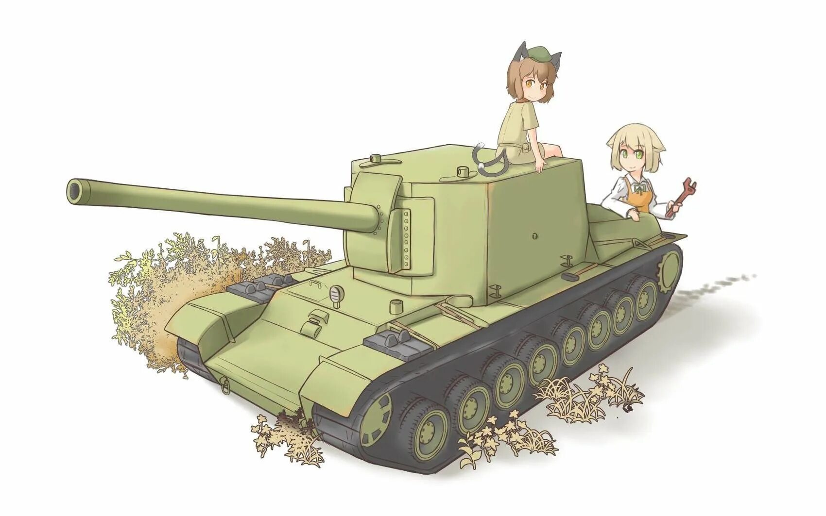 ИСУ 152 girls und Panzer. Girls und Panzer кв-2. Танк Су 100y. Фута танк