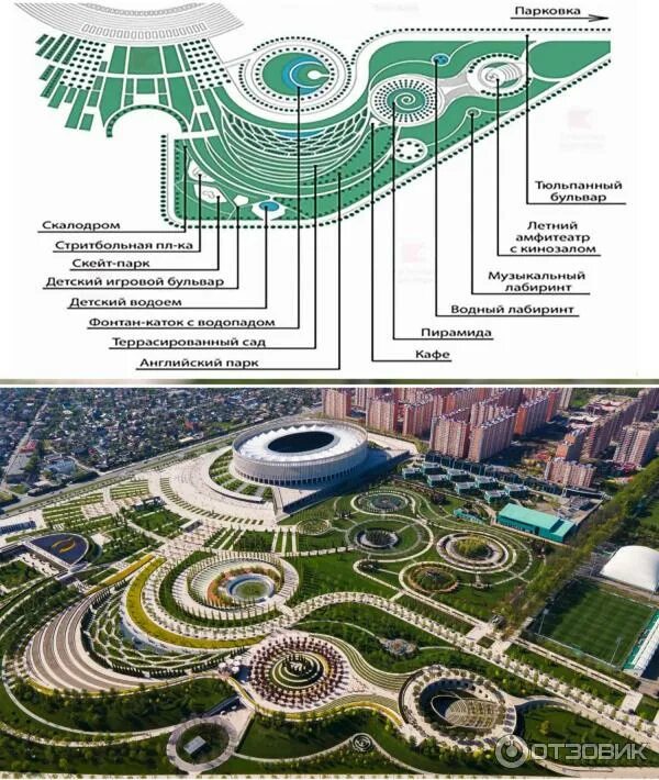 ГУСИ-ЛЕБЕДИ" В АМФИТЕАТРЕ ПАРКА "КРАСНОДАР