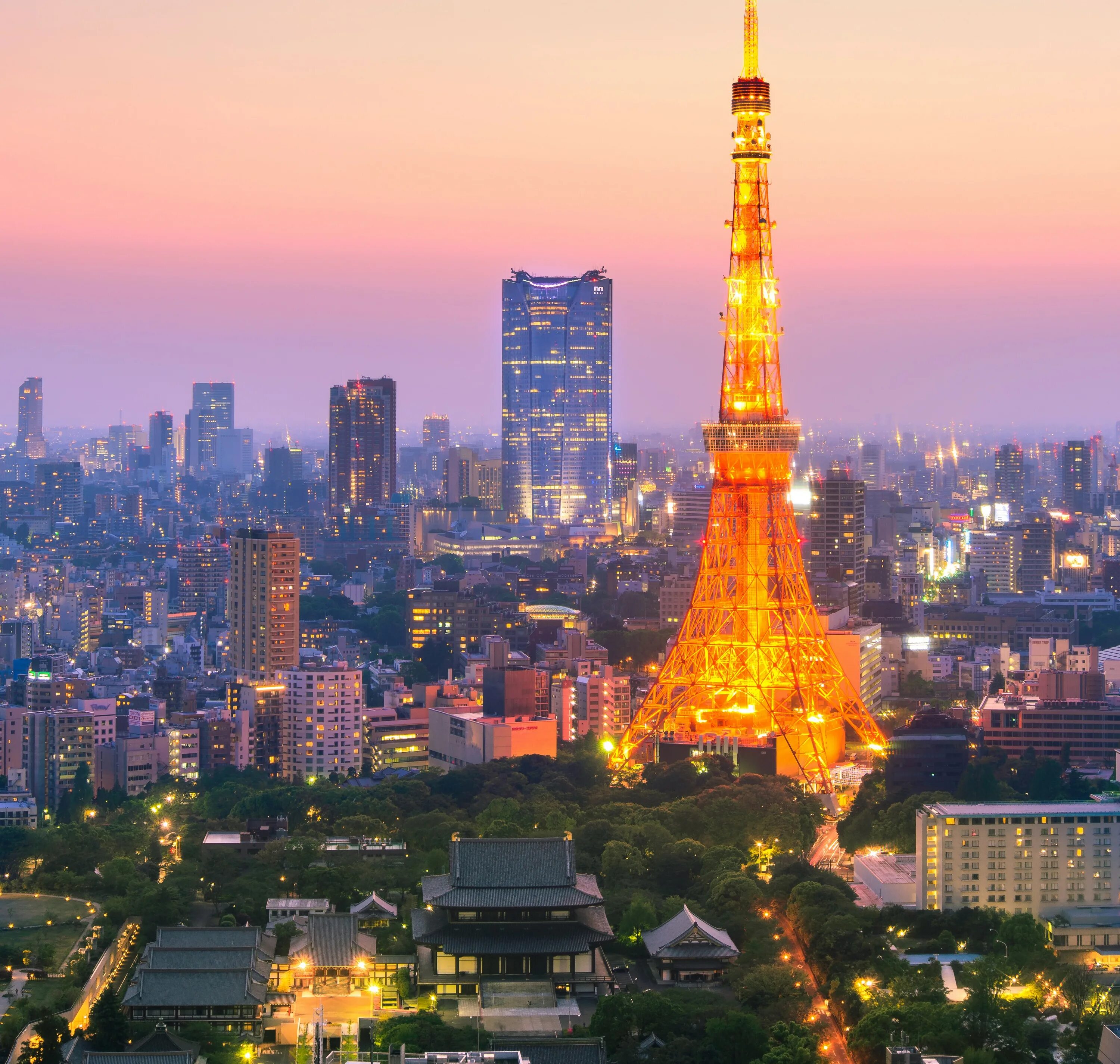 Телевизионная башня Токио. Япония Токио. Токио столица. Япония город Токио.