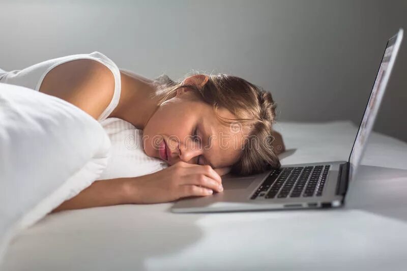 Her computer for a while