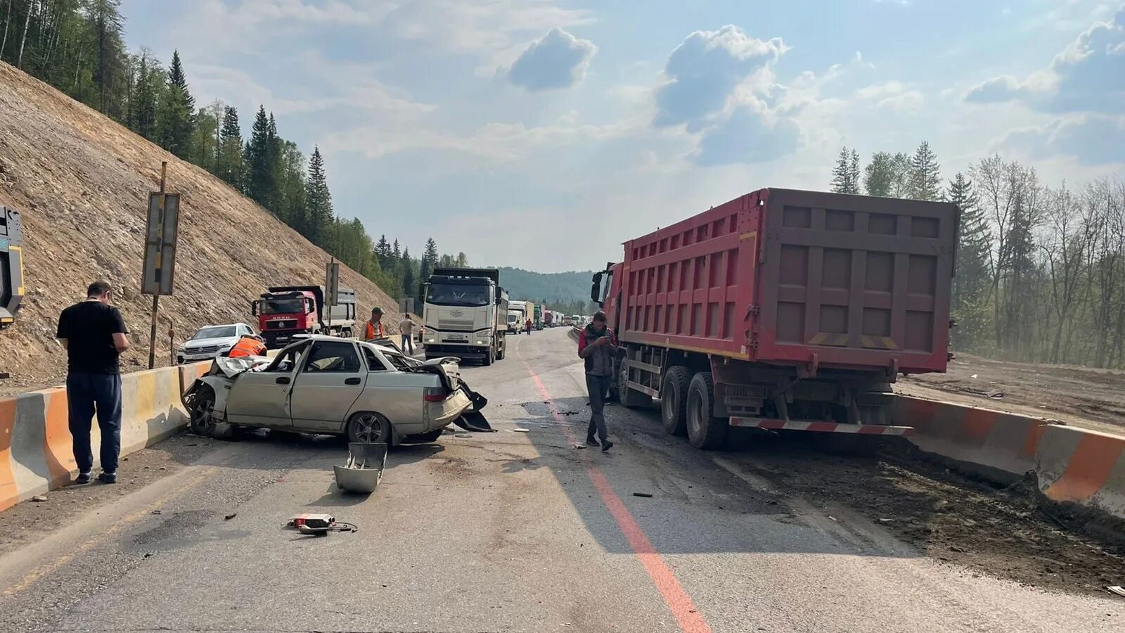 Трасса. М5 Урал. Фура на трассе. Новости челябинск м5