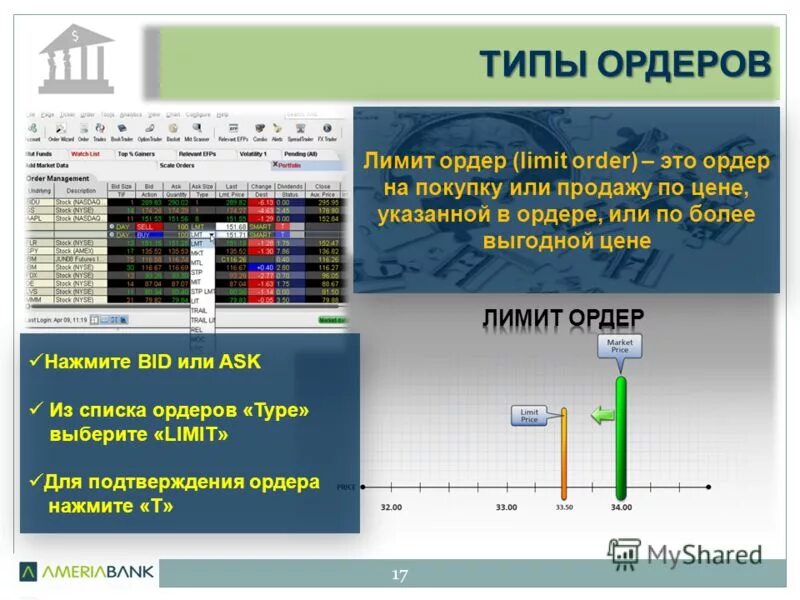 Каталог цен магазина ордер