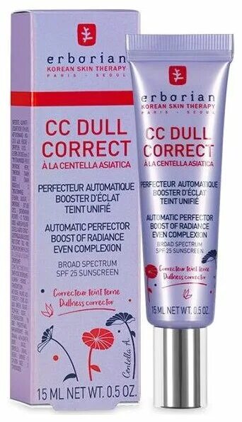 Erborian cc creme. Erborian dull correct. Erborian dull correct. Cc dull correct. Erborian cc крем dull correct spf 25, 15 мл.