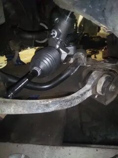Замена рулевой рейки мазда