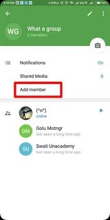 Telegram invite link