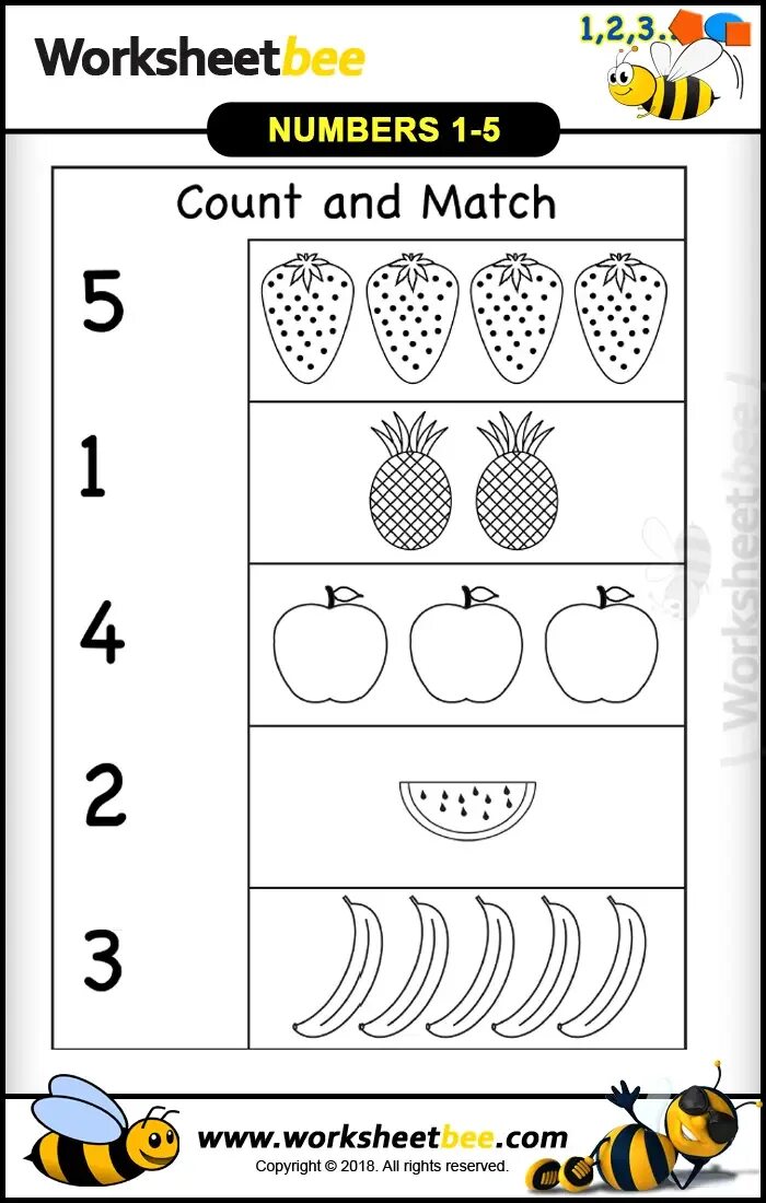 Numbers 1-5 Worksheets. Count 1 to 5. Numbers 1-5 Worksheets for Kids. Number 5 Worksheet. 1 5 worksheet