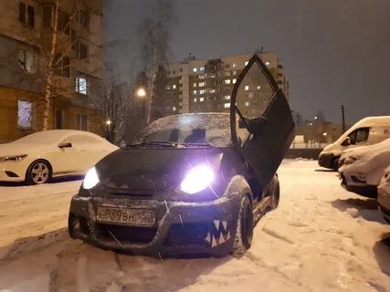 Матиз зимой