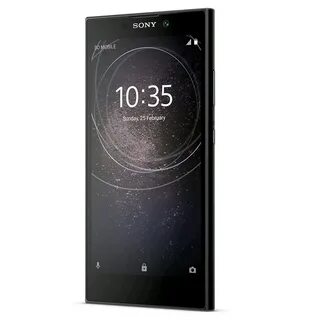 Черный телефон sony