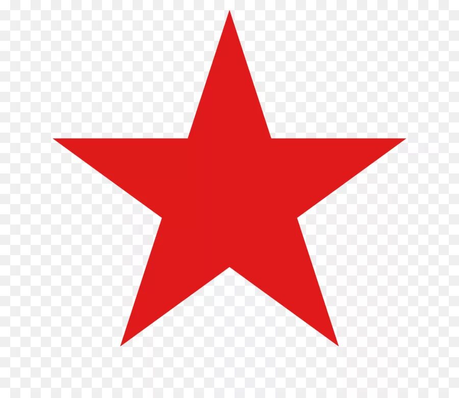 Красная звездочка символ
