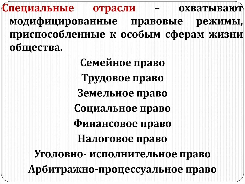 Базовые специальные комплексные отрасли. Комплексные отрасли российского законодательства. Базовые специальные комплексные отрасли. Базовые специальные комплексные отрасли. Базовые специальные комплексные отрасли.