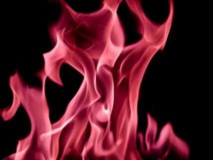 Pink flame