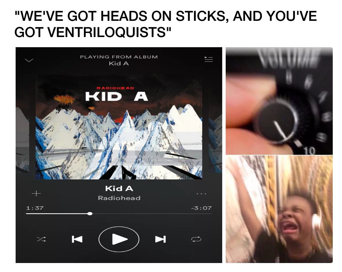 Speed up meme. Radiohead memes. Volume Мем. Негр делает музыку громче. Turn up the Volume meme.