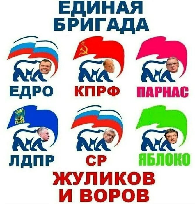 Единая Россия партия жуликов. Единая россия лдпр
