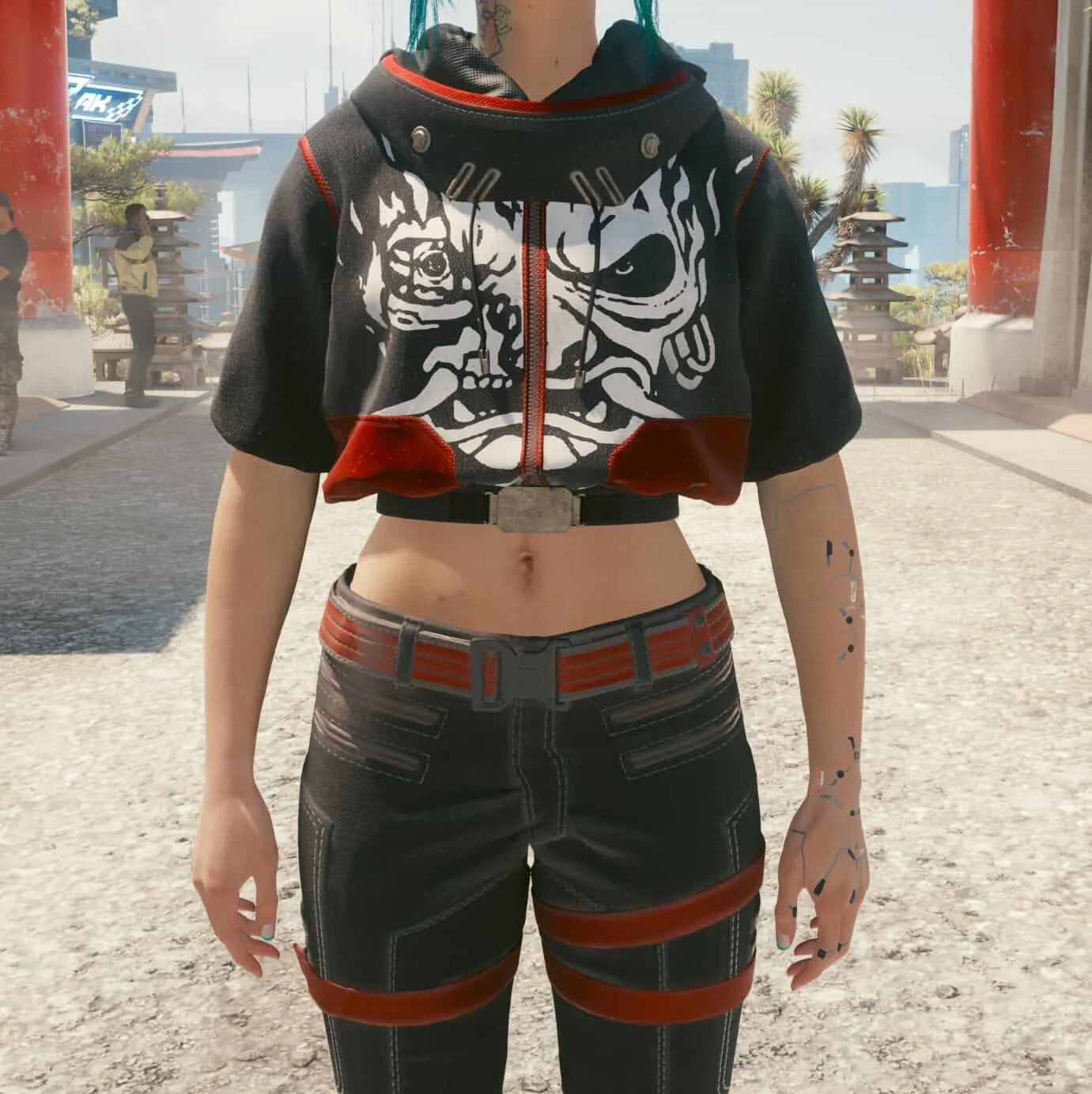 Cyberpunk clothes mods