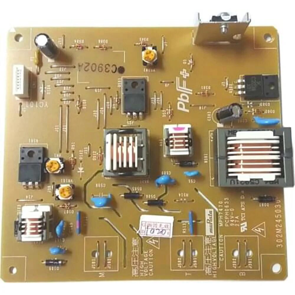 Схема плата питания kyocera 302hs45013 302NG94240, 302NG94241 Плата питания Kyocera Taskalfa 1800 (o)