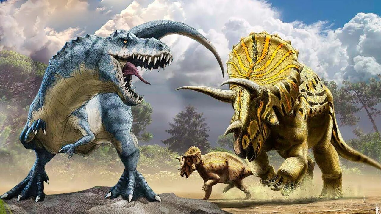 Спинозавр против динозавра. Бой динозавров. Мезозойская эра тираннозавр. Аллозавр палеоарт. Бой динозавров.