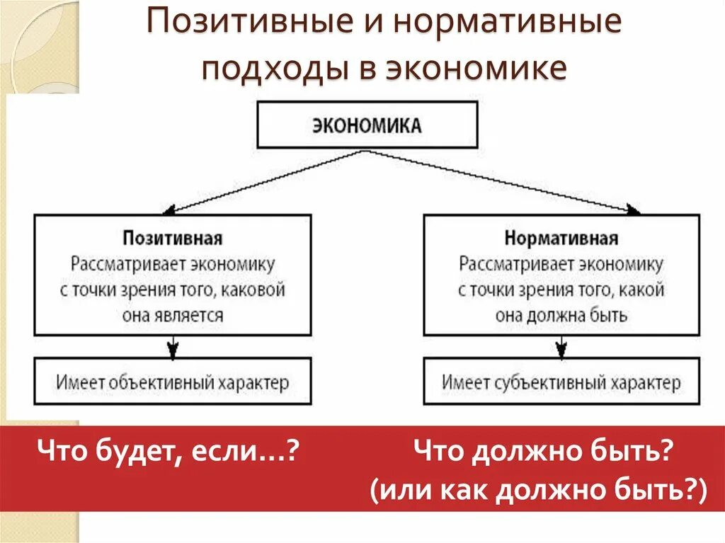 Привести примеры экономики. Позитивный и нормативный подходы в экономике. позитивная и нормативная экономика. примеры позитивного и нормативного подходов. различие позитивной и нормативной экономики.